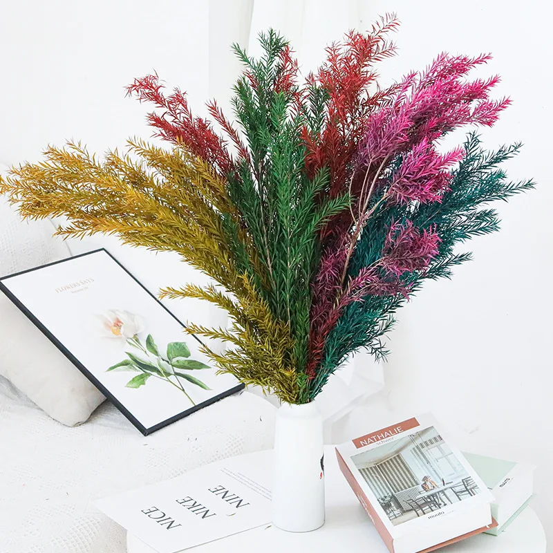 

Real Melaleuca Bracteata Preserved Fresh Flower Bouquet DIY Eternell Floral Wedding Event Wreath Flower Road Home Plant Decor