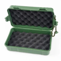 1pc outdoor shockproof waterproof boxes survival airtight case holder for storage matches small tools travel sealed containers