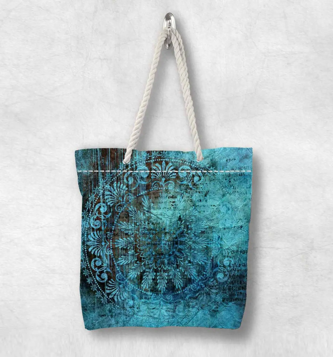 Еще зеленая винтажная Османская Anatolia новая модная Холщовая Сумка с белыми