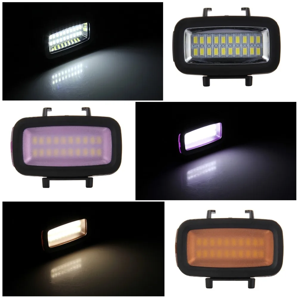 Fusitu Дайвинг светильник Водонепроницаемый светодиодный видео заполняющий ночное