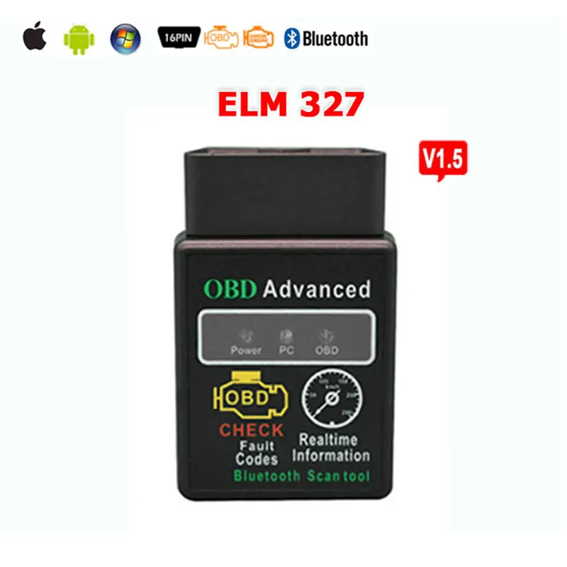 

Elm327 Мини OBD2 сканер V1.5 Wifi V2.1 Bluetooth считыватель кодов автомобильный диагностический инструмент