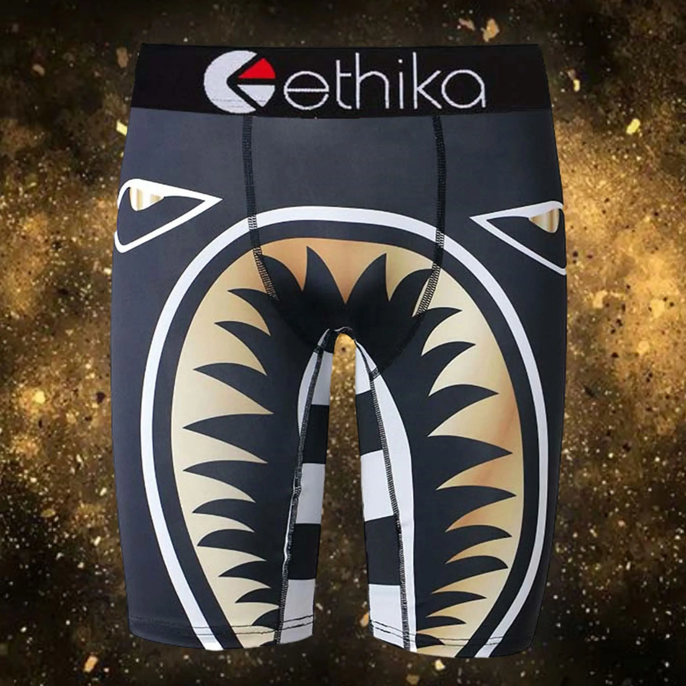 

Пляжные спортивные стильные мужские шорты Ethika, лидер продаж, индивидуальный принт, дышащее быстросохнущее Мужское нижнее белье Ethika