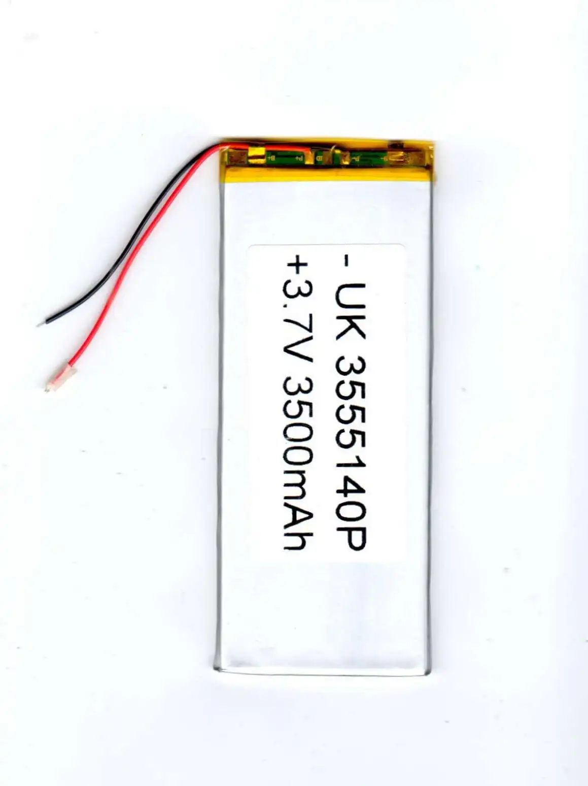 Аккумулятор Li-Pol (батарея) 3.7V 3500mAh (134x55mm) 2 pin | Аккумуляторы