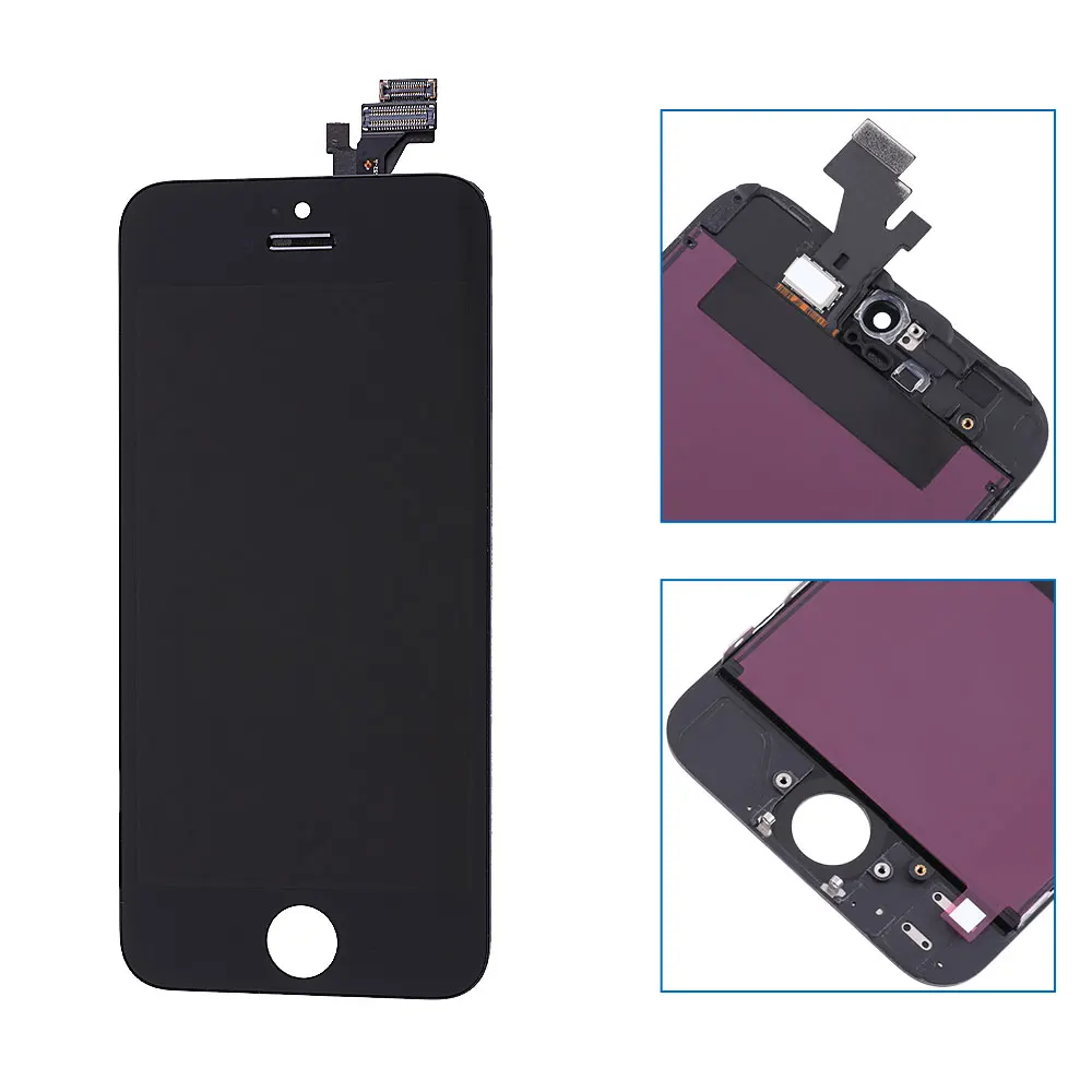 Elekworld класс AAA экран для iPhone 6 7 8 Plus X ЖК-дисплей 3D сила кодирующий преобразователь сенсорного экрана в сборе без битых пикселей