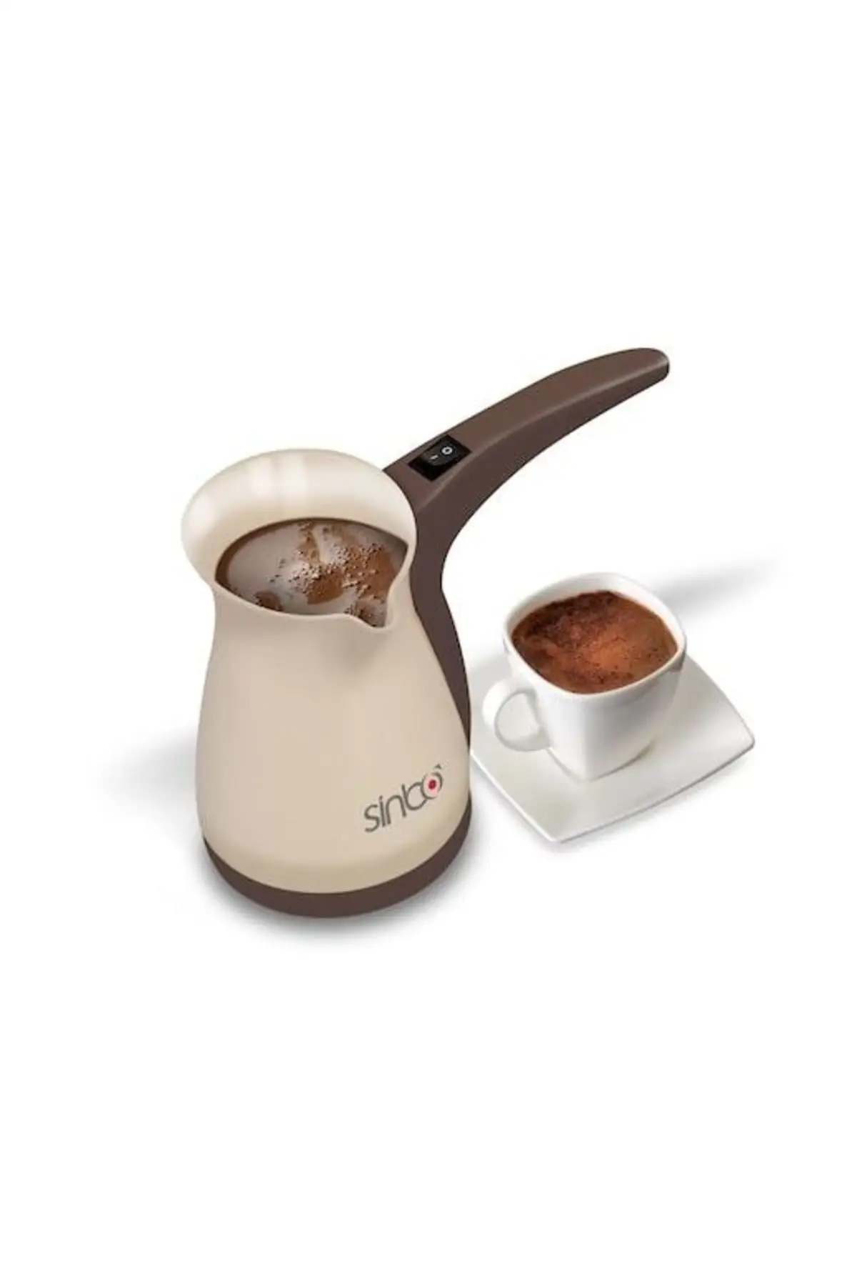 Sinbo Кофе машина Электрический турецкий эспрессо капучино легко Портативный
