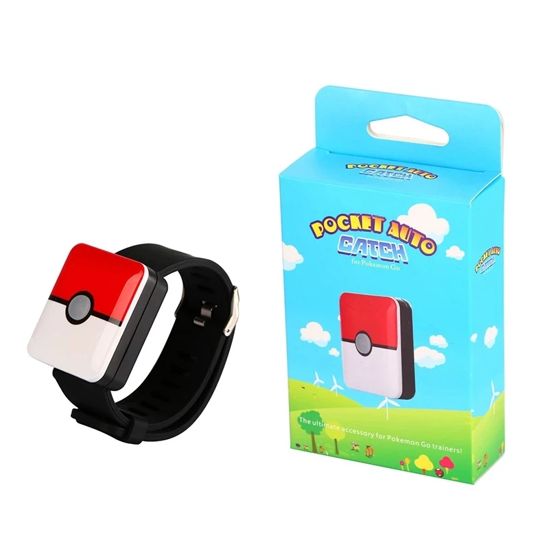 

Auto Catch Bracelet for Pokemon Go Plus Gaming for Bluetooth-compatible Rechargeable Square Bracelet Wristband for Android/IOS