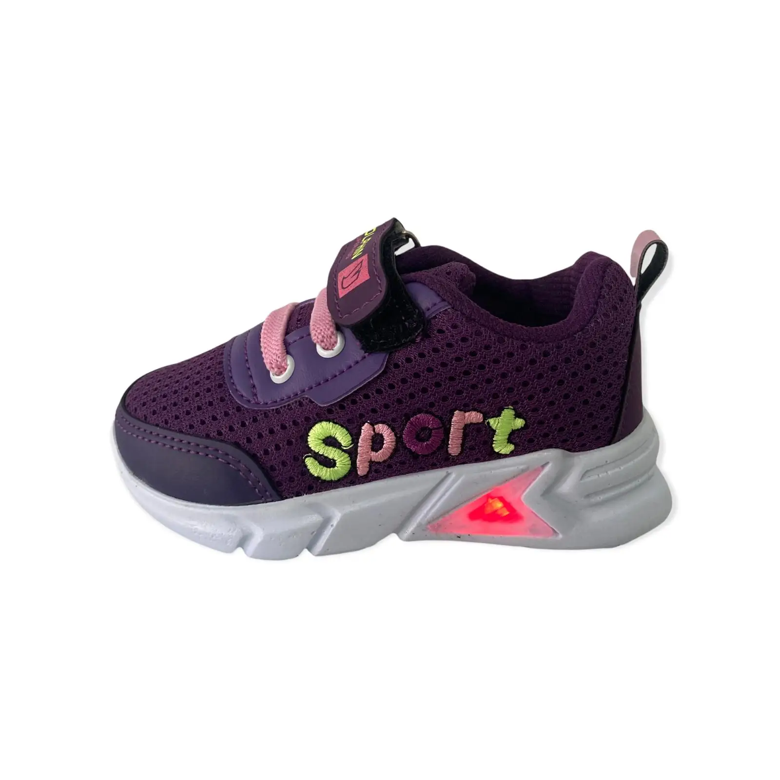 

Baby Shoe Dolphin orthopedic girls sneakers new season lightweight soft design sports hiking casual daily led light rgb
