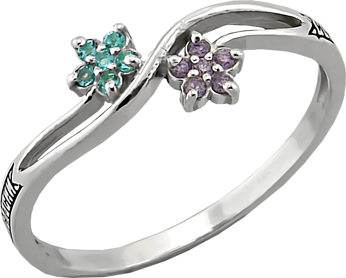 Кольцо серебряное литое КИ-251 925 Высоковы 585 |