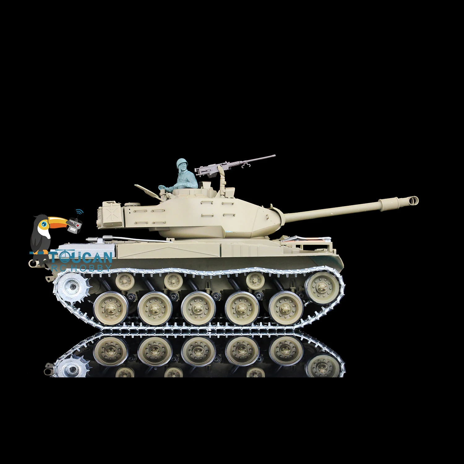 Фото Heng Long 1/16 TK7.0 Заказная версия Уолкер бульдог RTR RC Tank 3839 DIY Модель отдача ствола FPV камера батарея №4