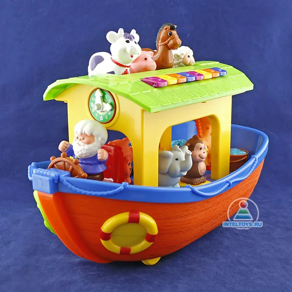 Educational toy &quotNoah's Ark" Kiddieland (Kiddiland) Noah's Ark children's toys gift for babies Sorters children Montessori