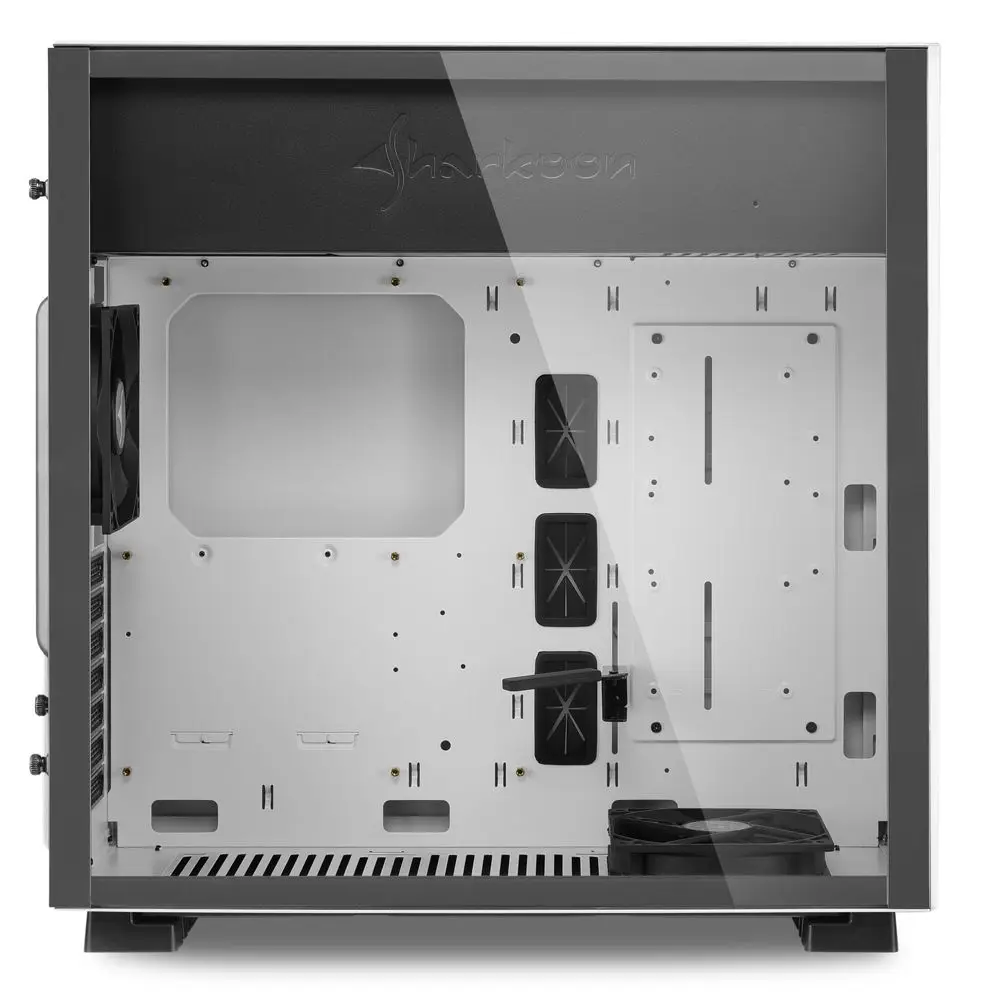 Корпус игровой для ПК Sharkoon PURE STEEL E ATX mATX Mini ITX SSI CEB EEB Midi Tower 4x120mm fan 2x USB 3.0|Корпуса