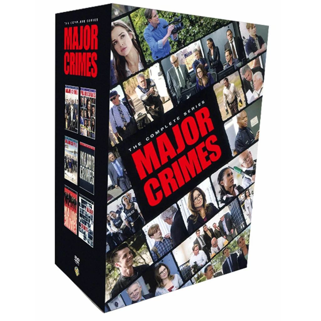 

Major Crimes The Complete Series Seasons 1-6 DVD Box Set 24 Discs