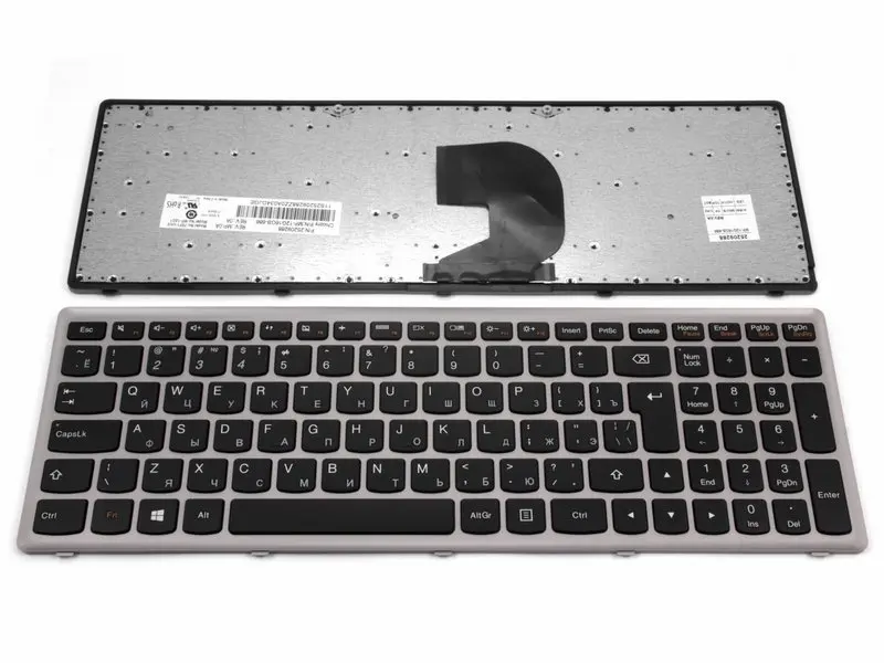 Клавиатура для ноутбука LENOVO IdeaPad Z500 ( 25206237 25206409 25206416 MP-12G13SU-686 PK130SY1F00 9Z.N8RSC.301 9Z.N8RSC.30R 9Z
