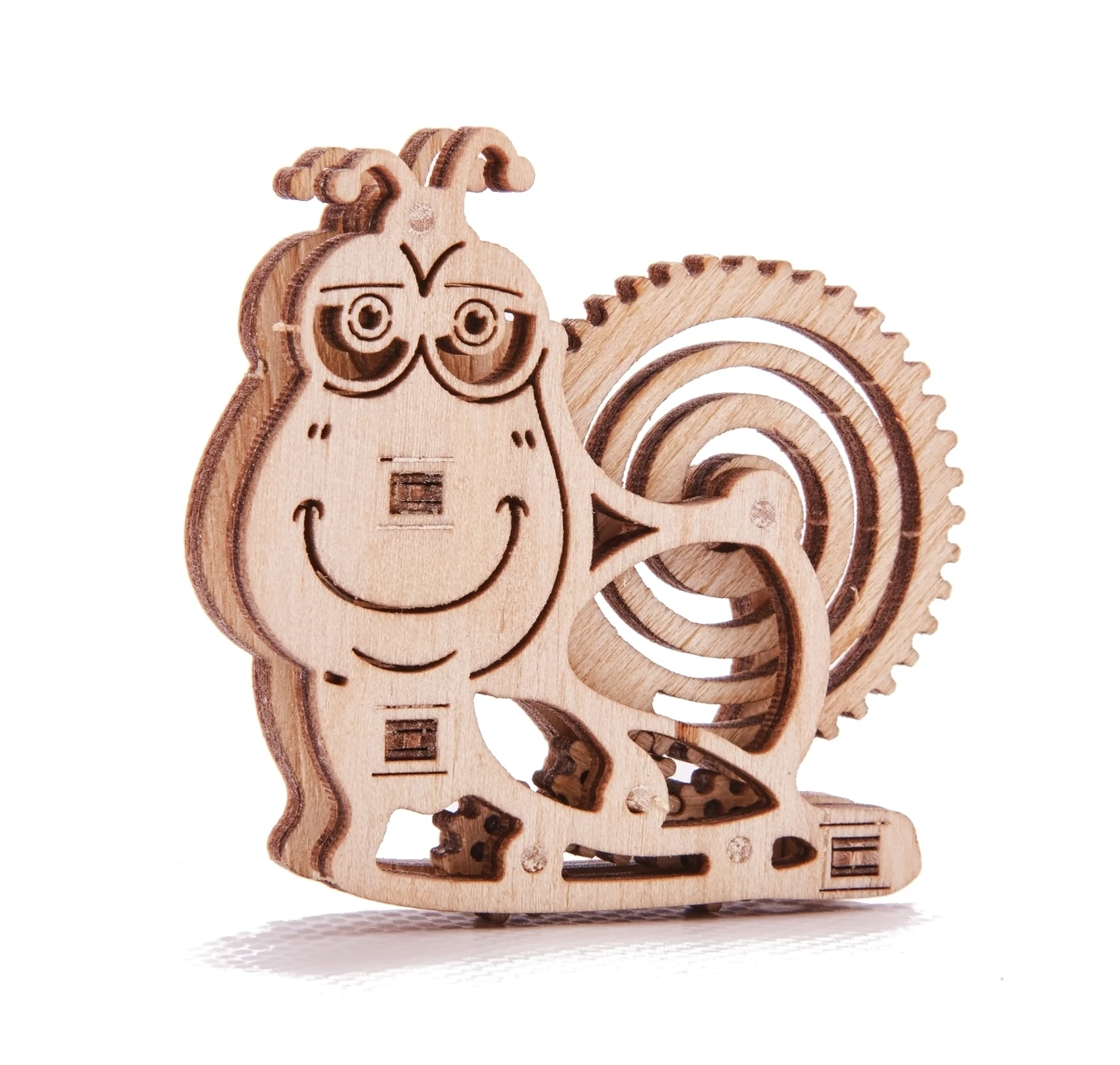 3D-пазл из дерева Wood Trick Вудик Улитка | Игрушки и хобби