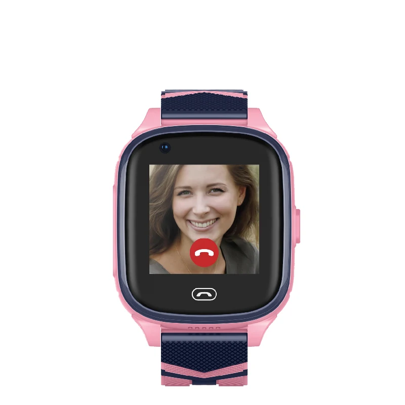 Часы телефон JET Kid Vision 4G детские (1.44 " GPS SIM) розовый/синий|Смарт-часы| |