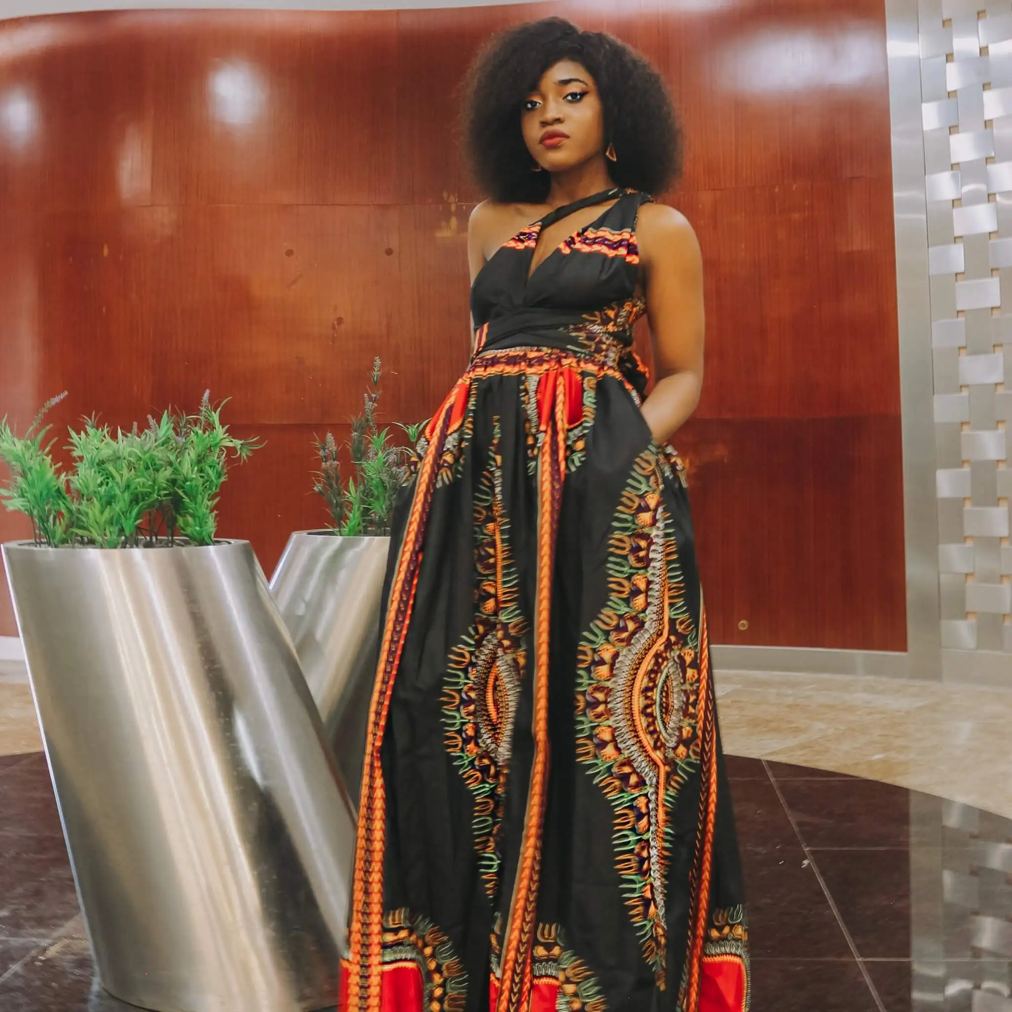 Африканские платья для женщин традиционное платье Дашики Африканское модное