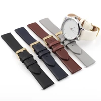 onthelevel women leather watch strap 12mm 14mm 16mm 18mm 20mm quick release watch bands replacement black blue gray white coffee