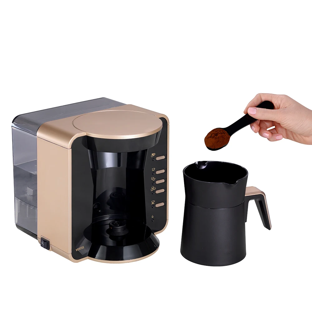 Автоматическая Турецкая кофеварка электрический чайник Мока молочный машина