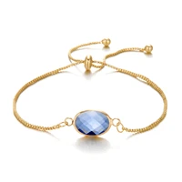 fashion cubic zirconia bracelet for women trendy sparkling zircon adjustable tennis chain bracelets bangles girls party jewelry