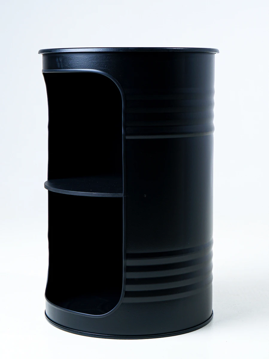 Декоративная бочка-шкаф X BLACK | Мебель