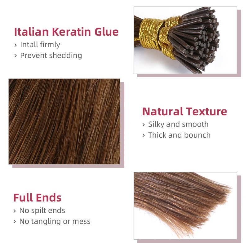Прямые волосы QHP для наращивания, 50 шт./компл., прямые кератиновые волосы для наращивания от AliExpress WW