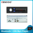Автомагнитола ESSGOO 1 Din, Bluetooth, светодиодный экран, FM, Aux, вход Mp3, USB, AUX в FM