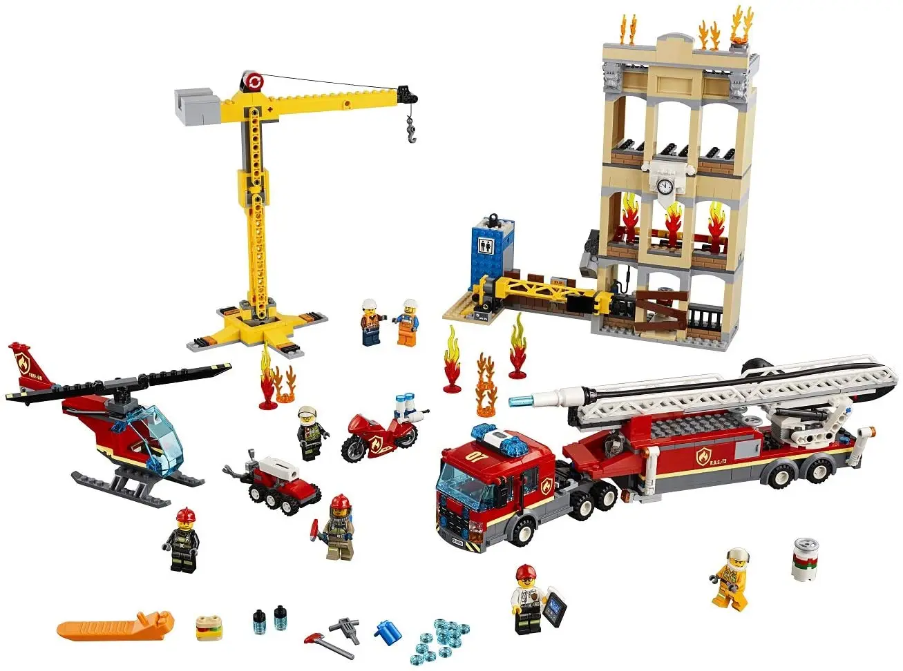 Город LEGO Пожарная служба города 60216 (943 шт.) | Игрушки и хобби