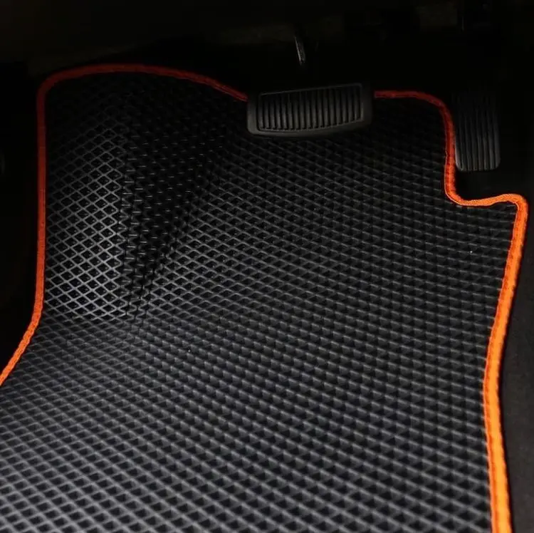 Для рено ренаулт логан 2004 2014 мини ромб Коврики авто соты ева пена ячейки