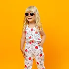 Комбинезон детский, для девочки, одежда для малышей, котмаркот, 100% хлопок, пуговица, 665541479