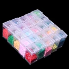 Бутылки 5D Сделай Сам алмазная живопись Вышивка стразы аксессуары держатель инструментов прозрачный контейнер для хранения