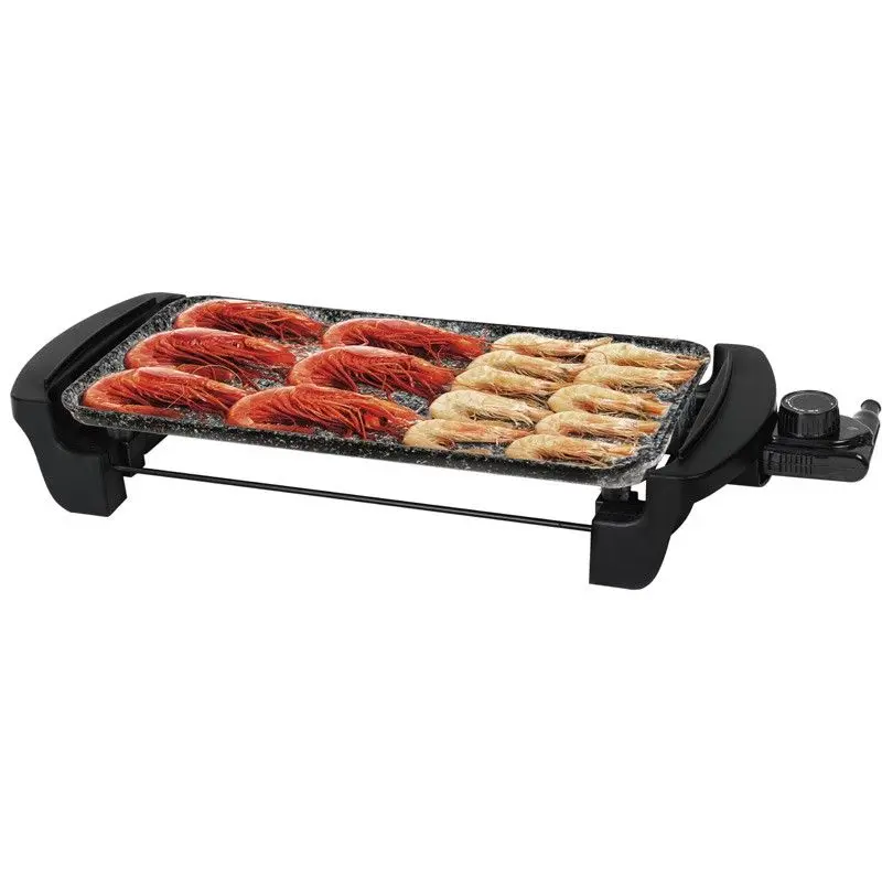 Антипригарный гриль с гранитным покрытием 40*20 см поверхность для приготовления