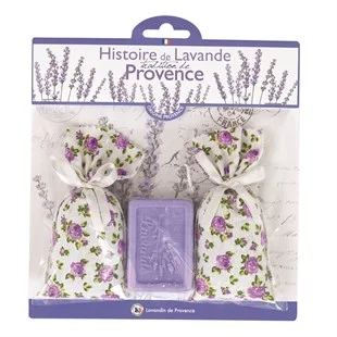 

SOAP LAVENDER POUCH SET
