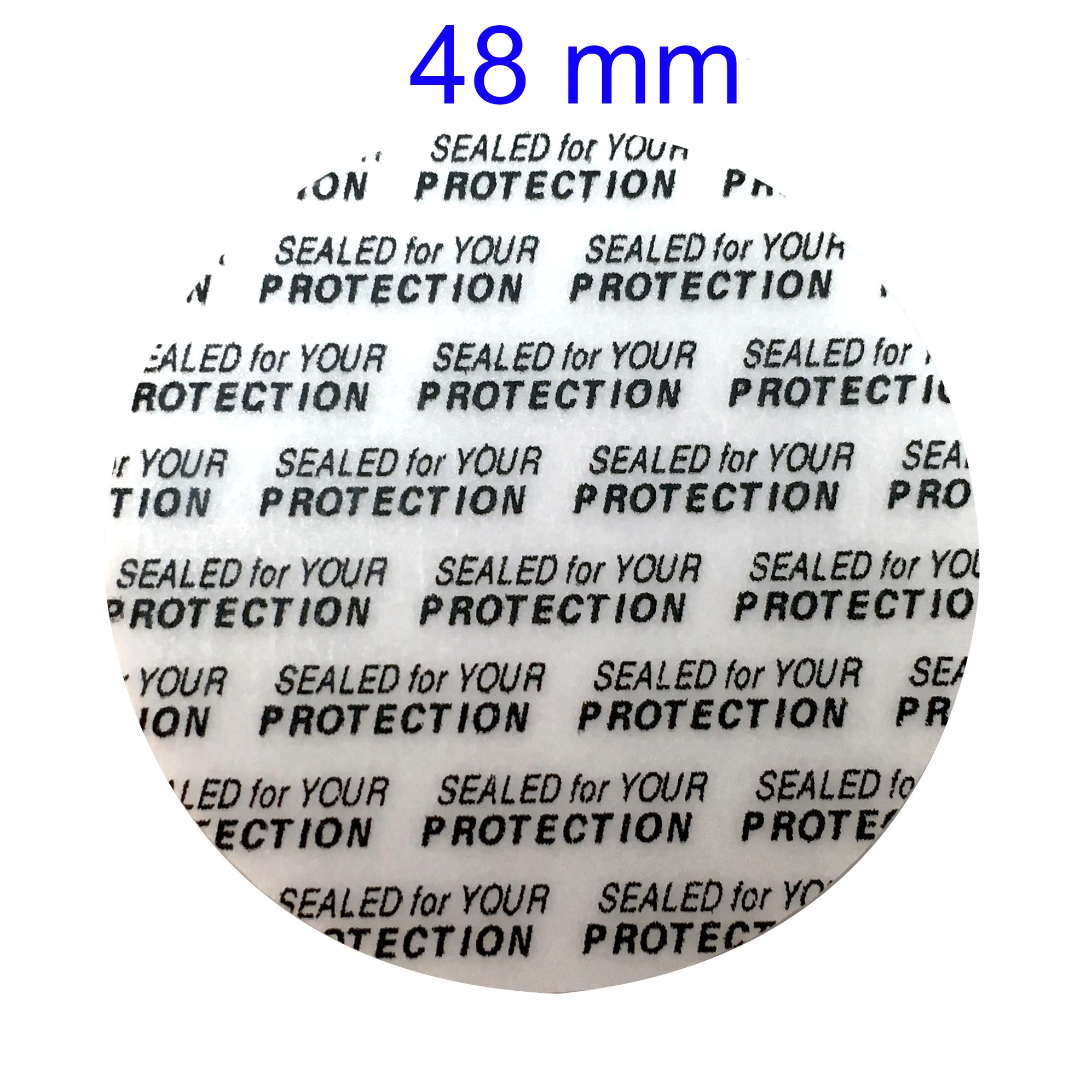 Вкладыши самоклеящиеся диаметр 48 мм 100 шт.|self-adhesive| |