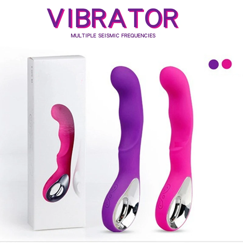 G Spot Дилдо Вибратор для женщин силиконовый водонепроницаемый 12 режимов клитор