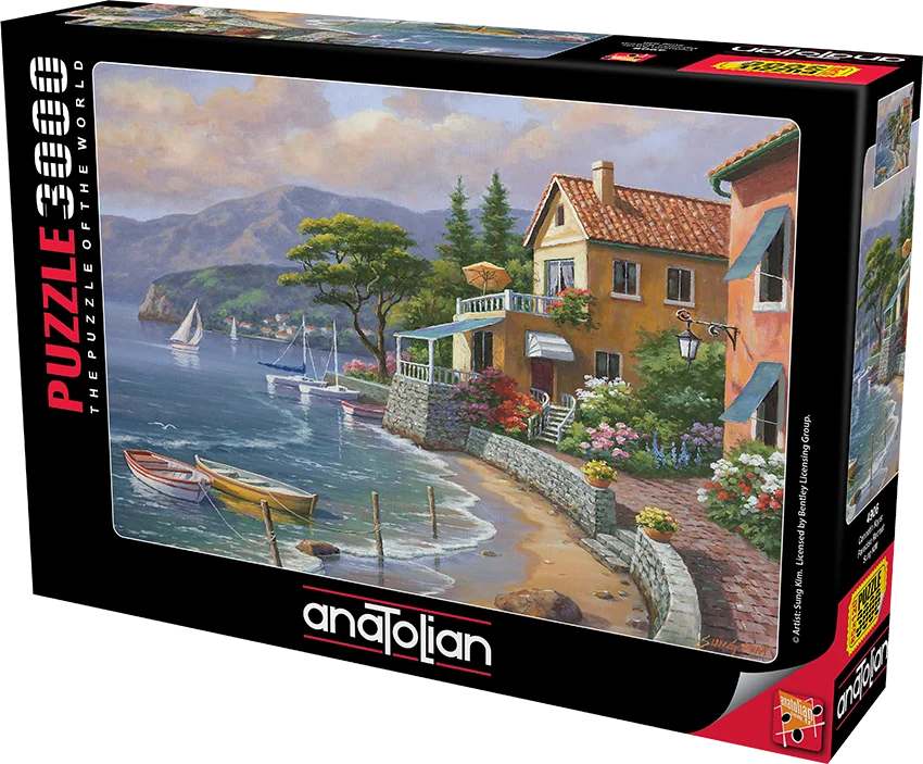 

Anatolian Puzzle High Quality Adult Child 3000 Piece of Paper Jigsaw Table Cartoon Landscape Animal Educational Puzzle Game Gift