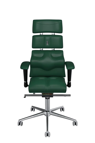 Офисное кресло KULIK SYSTEM PYRAMID Зеленый Компьютерное Облегчение и комфорт для спины 5