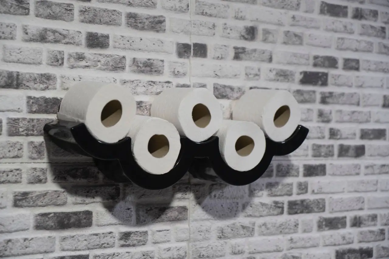 multiple toilet wc paper holder roll tissue bathroom accessories sheet wall mounted rack new modern flying solo storage designer free global shipping
