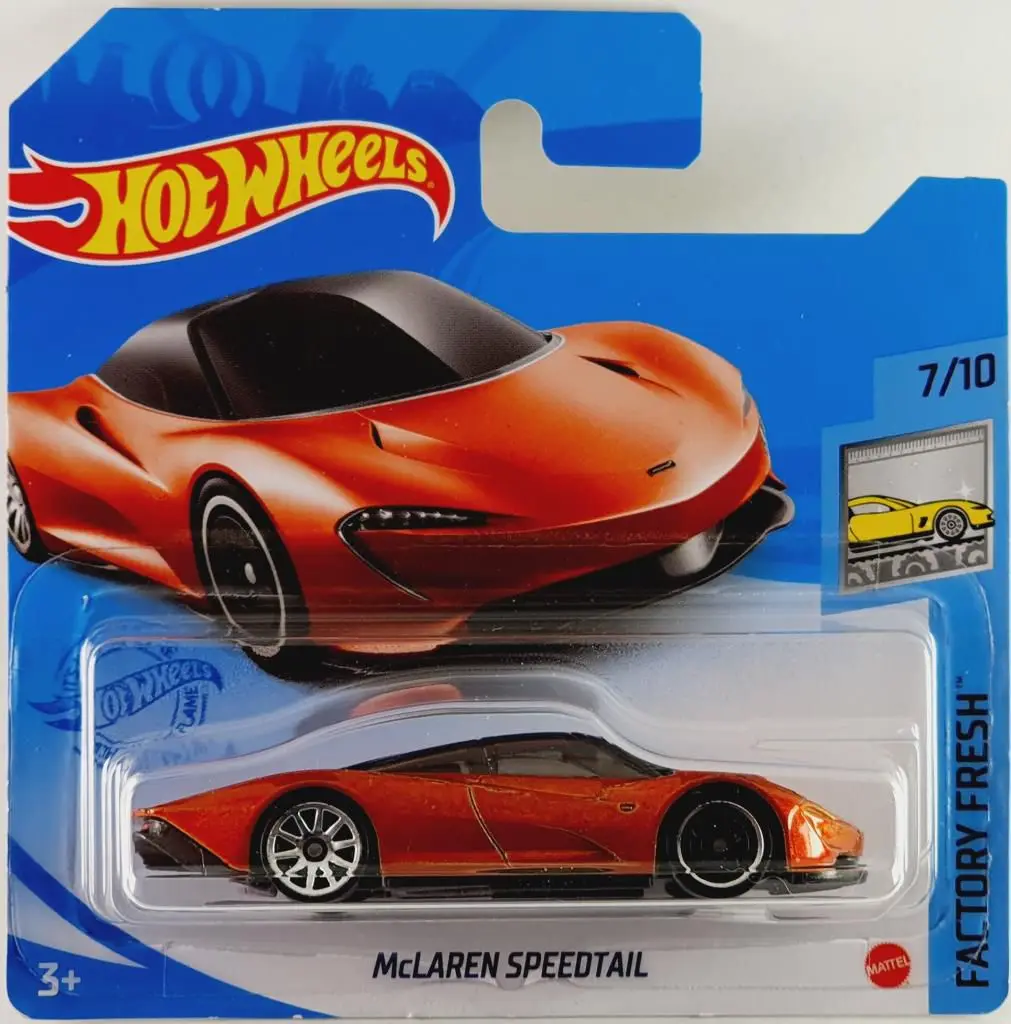 

Hot Wheels | McLaren Speedtail Orange Metallic