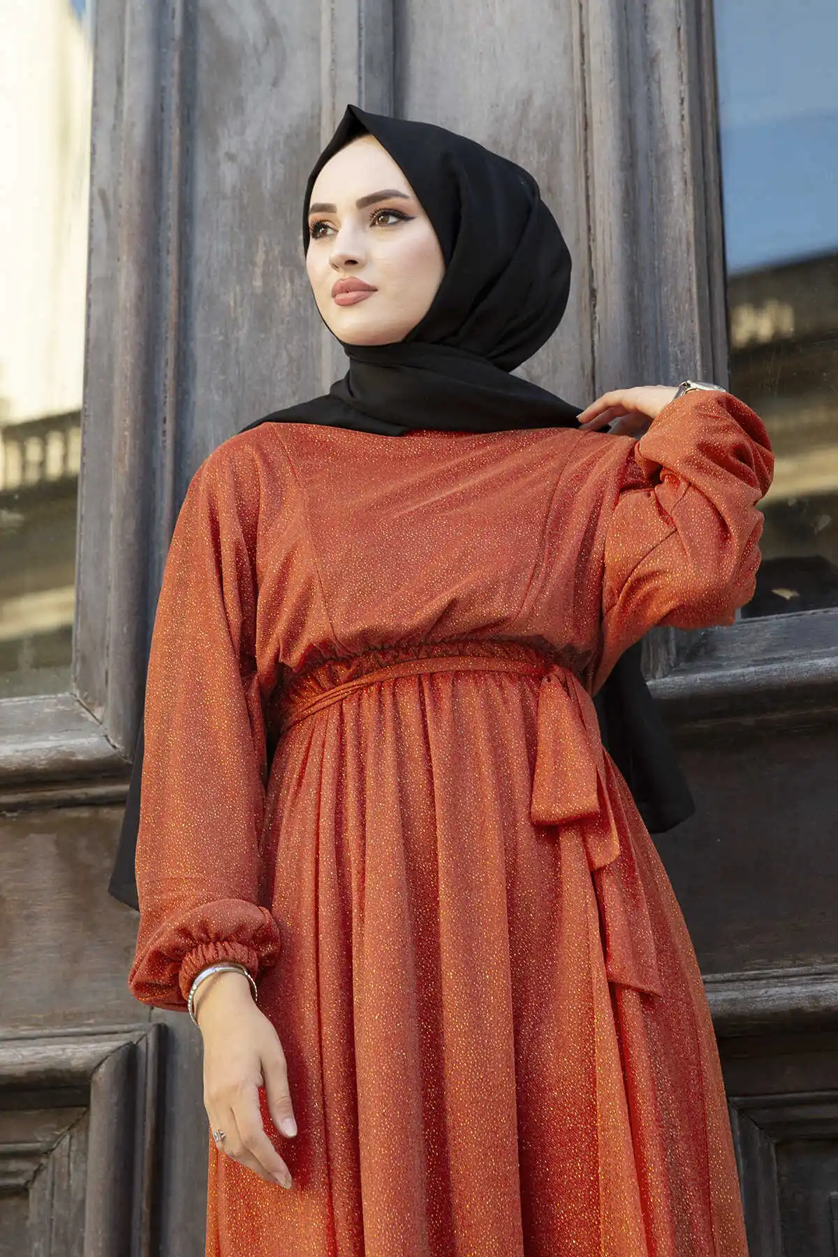 Серебристая Исламская одежда вечерняя абайя Дубай индейка мусульманская Мода