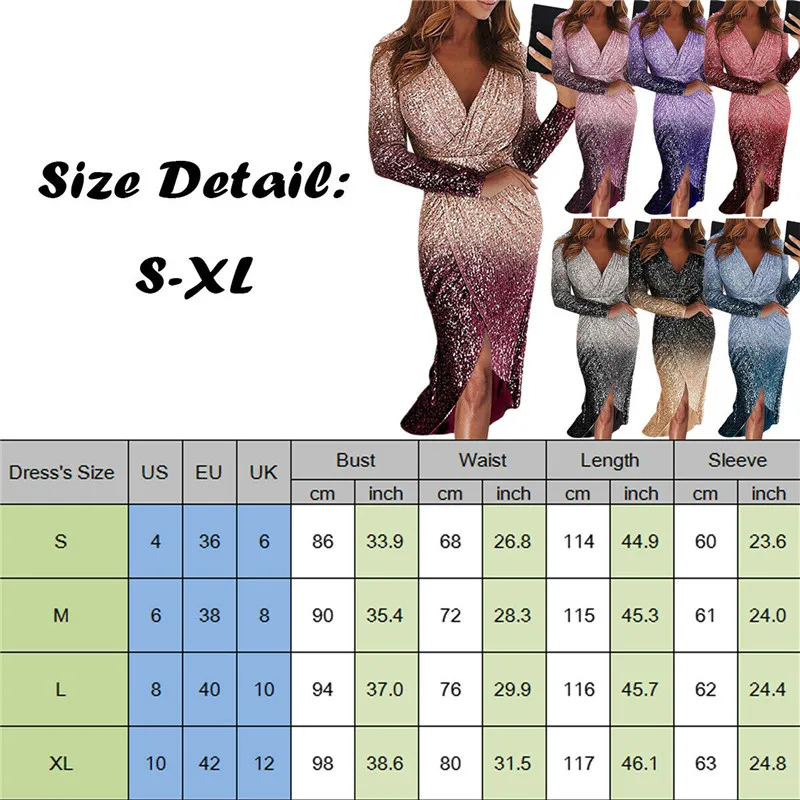 Платье женское вечернее асимметричное с V образным вырезом и длинным