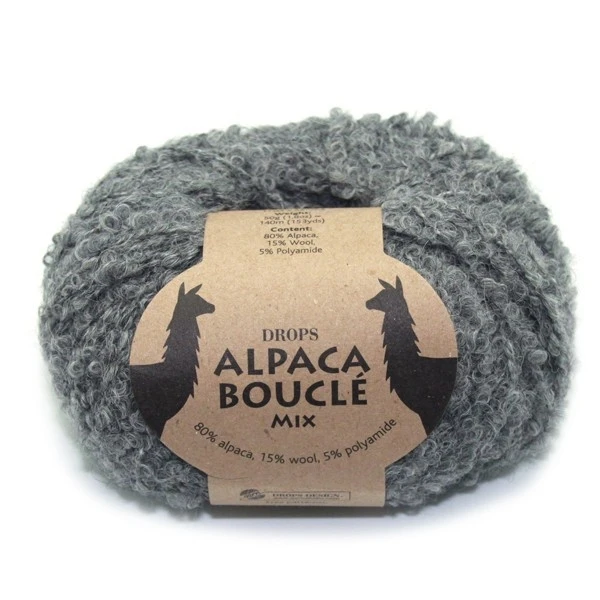Пряжа DROPS Alpaca Bouclé | Дом и сад