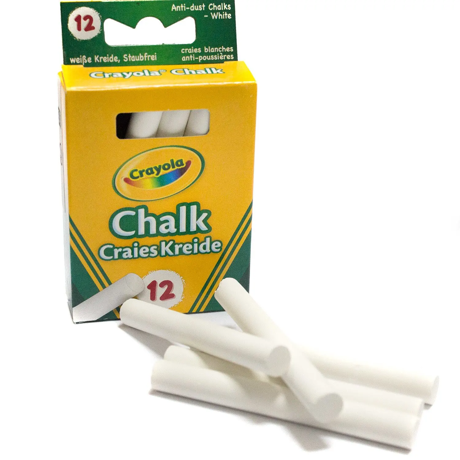 Crayola crayons неосыпающиеся 12 PCs White | Канцтовары для офиса и дома