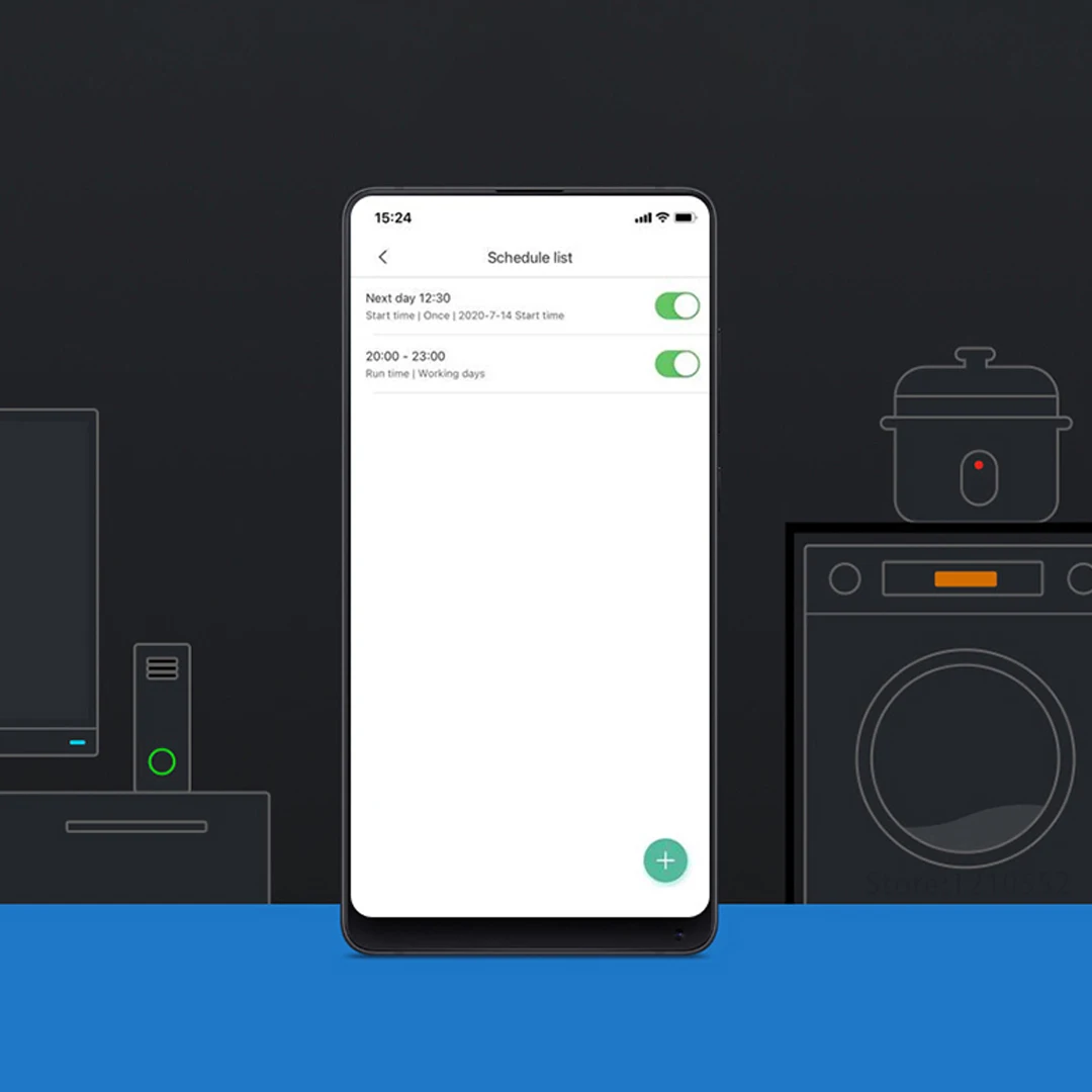 Умная розетка Xiaomi Mi с поддержкой Wi-Fi Alexa и Google Assistant 16 А | Электроника