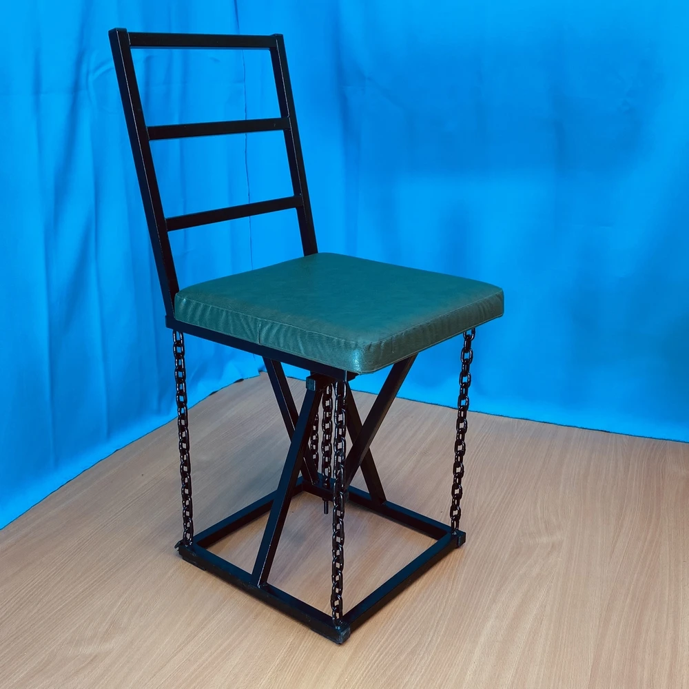 Стул ЛОФТ с мягким сиденьем на цепях New Victoria | Мебель