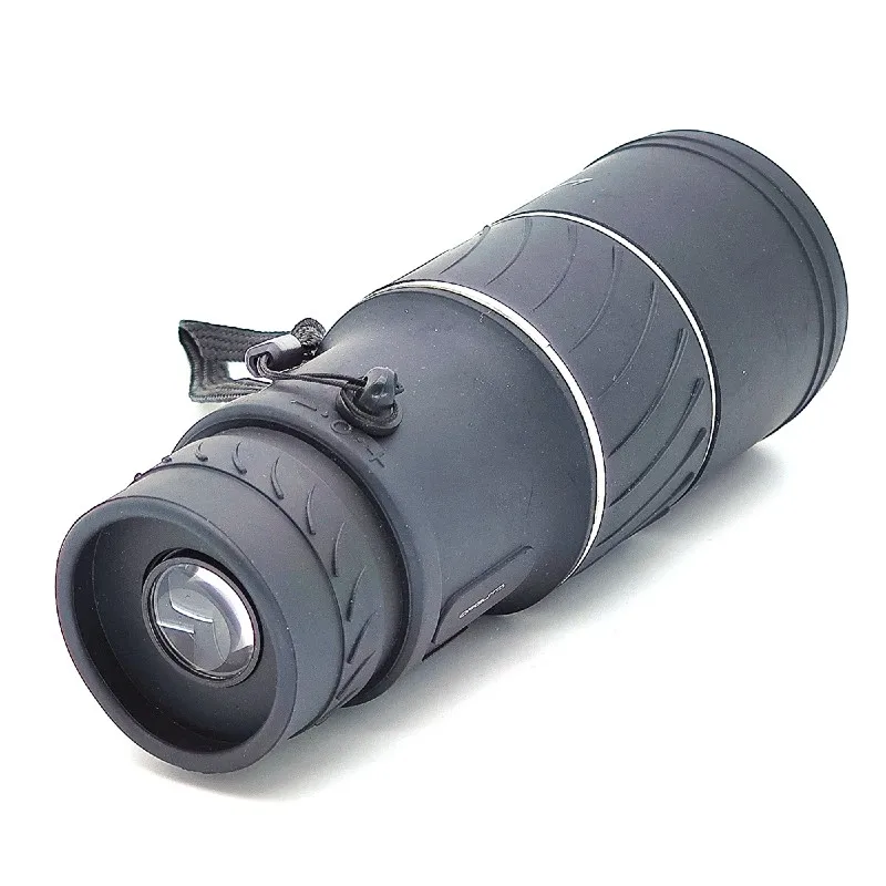 Монокуляр OT-TRB19 16x52 мм черный прорезиненный Антибликовая зеленая пленка для