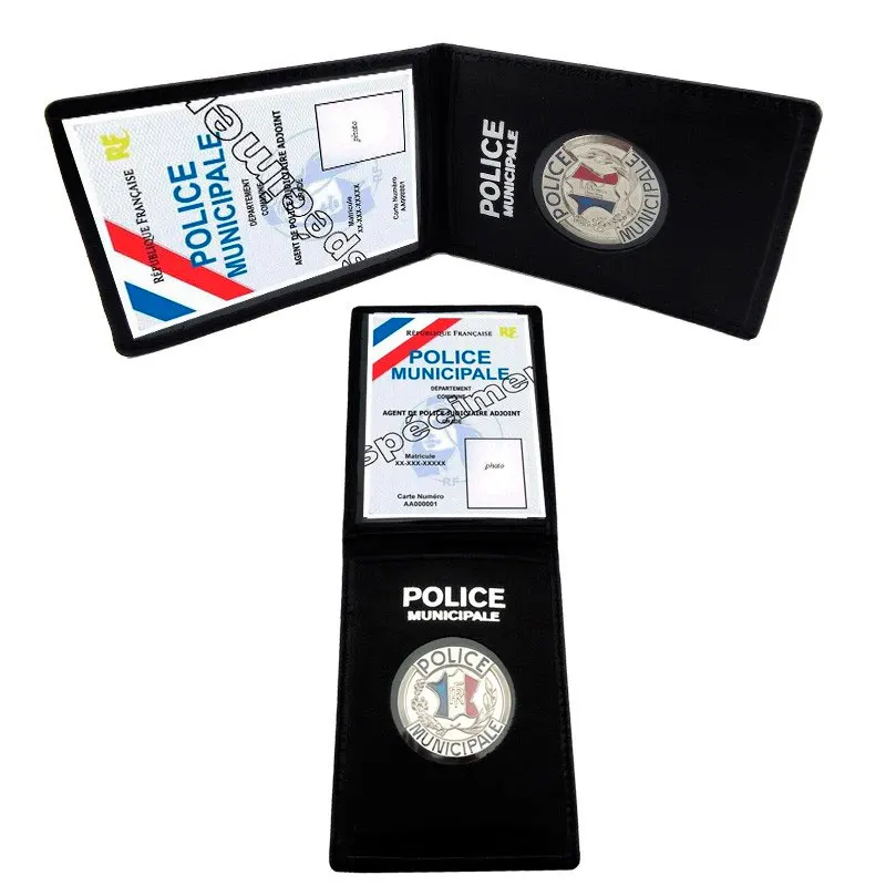 Высококлассная команда полиции муниципального производства корочья кожа