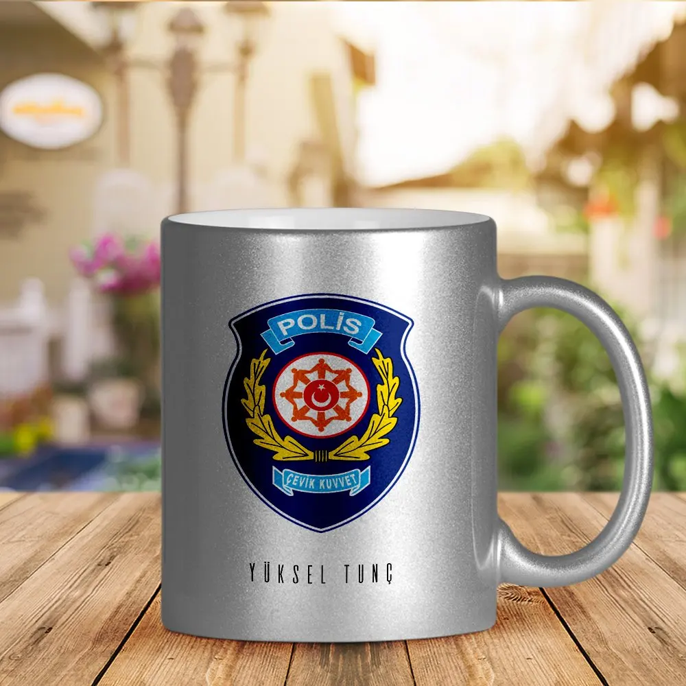 

Personalized Professional Riot Silver Gilt Mug Cup-1