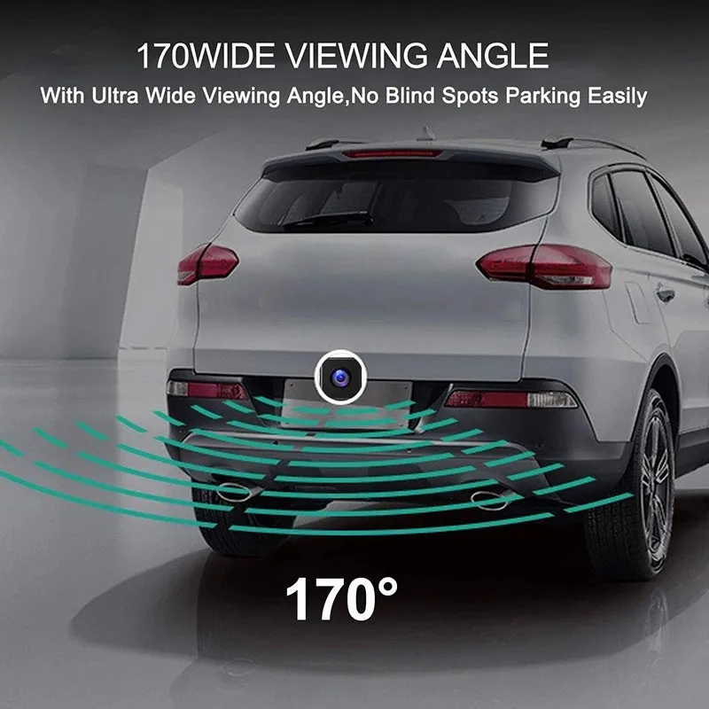 Новая Автомобильная камера заднего вида универсальная HD ночного видения