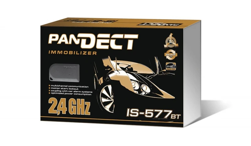 Иммобилайзер Pandect IS-577BT - встроенный Bluetooth-интерфейс низкое энергопотребление