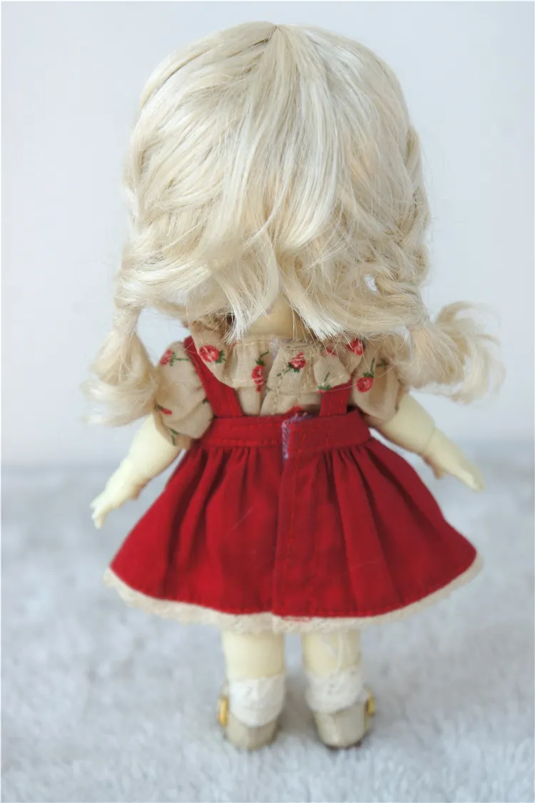 JD571 модная BJD синтетическая парик для куклы мохеровый кукол 1/12 1/8 1/6 Размер 4-5